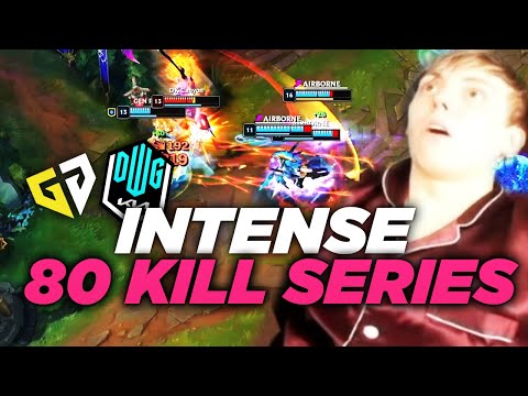 LS | CHOVY VS CANYON GAP! CRAZY 80 KILL SERIES | GenG vs DK Quarterfinals
