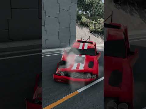 Loss of Control Car Crashes – BeamNG.Drive | 54 | #shorts #shortsvideo#beamngshorts#youtubeshort