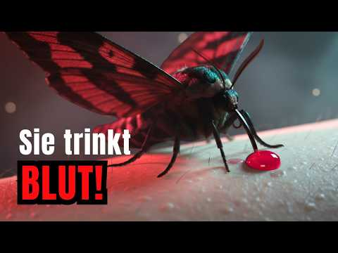 Vampiermotte: Diese Motte trinkt Blut! Der wahre Vampir unter den Insekten!