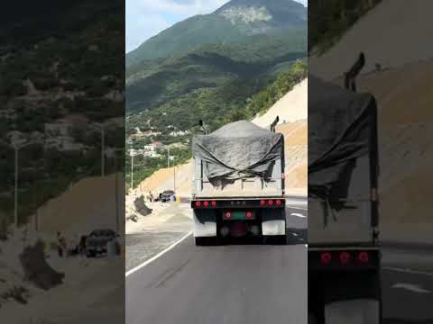 C15 CAT STRAIGHT PIPED JAKE BRAKE #shorts #tractor