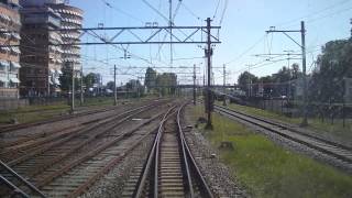 preview picture of video '[cabinerit] A train driver's view: Hoorn - Hoofddorp, SLT, 03-Sep-2014.'
