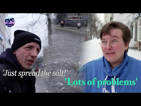 Berlin residents furious about the road salt ban, which turns pavements into 'dangerous' ice rinks