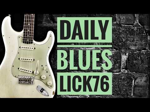 Andy's Lab - Daily Blues Licks #76 - Guitar Lesson