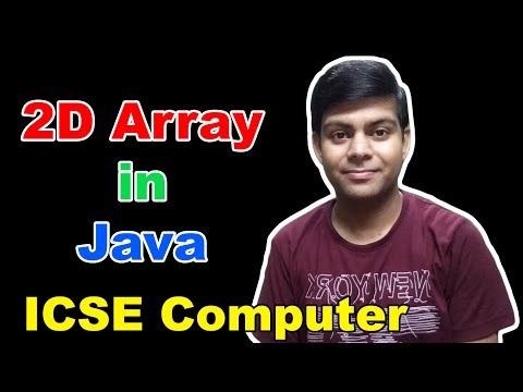 2d Array Or Two Dimensional Array In Java Easily Explained