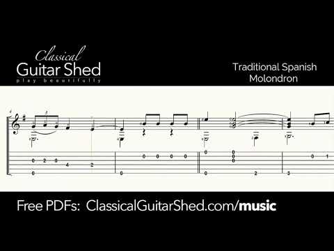 [Free Guitar PDF] Molondron a Traditional Spanish Song