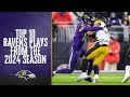 Top 10 Ravens Plays from the 2024 Season | Baltimore Ravens