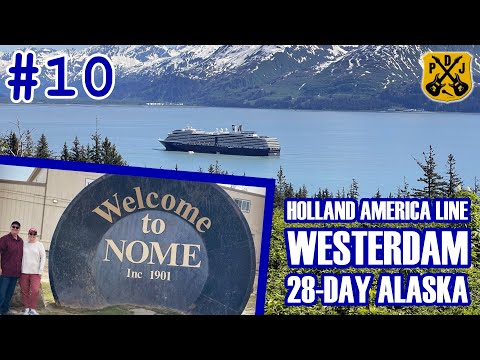 HAL Westerdam Pt.10 - Nome, Exploring The Town, Front Street, Iditarod Finish Line, Berry Festival