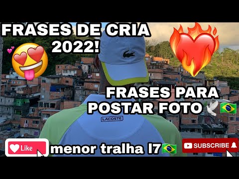 FRASES DE CRIA 2022- FRASES PARA POSTAR FOTOS - LEGENDAS- VISÃO DE CRIA 2022