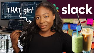 a day in the life of a software engineer at Slack (main character ener