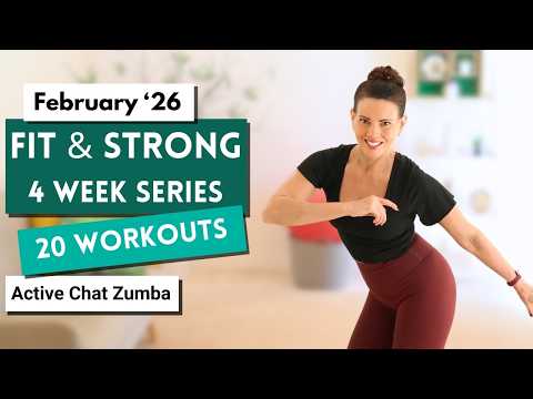February Fit and Strong Challenge starts Monday | ACTIVE CHAT Zumba cardio workout