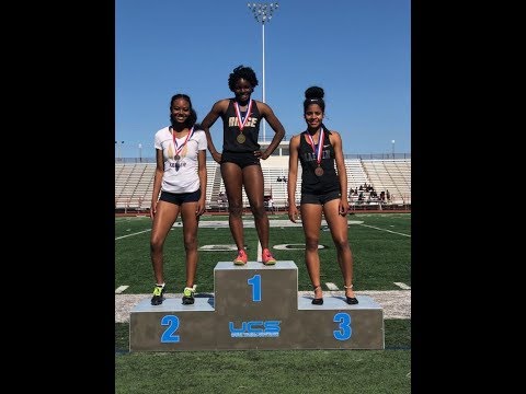 Freshman *Autumn Smith* Runs Varsity Girls 400M In 57.29! (High School Girls Track And Field)