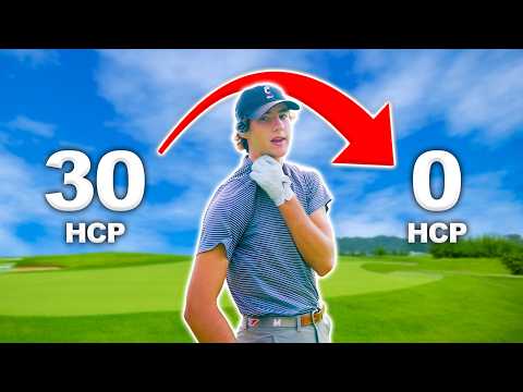 Beginner To SCRATCH Golfer In ONLY 2 Years!