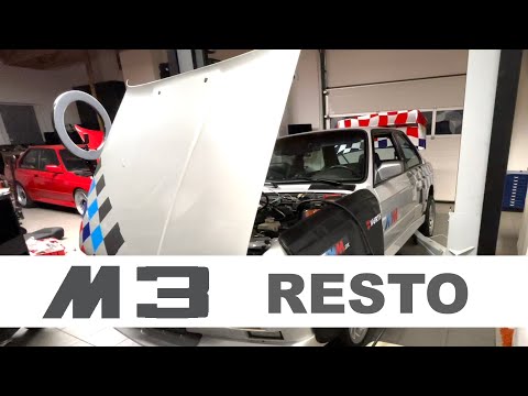 M3 Resto 6 - Kraftstoffsystem, Tank auspumpen, Dirks M3 mit S14 gewogen, Besuch vom Vorbesitzer