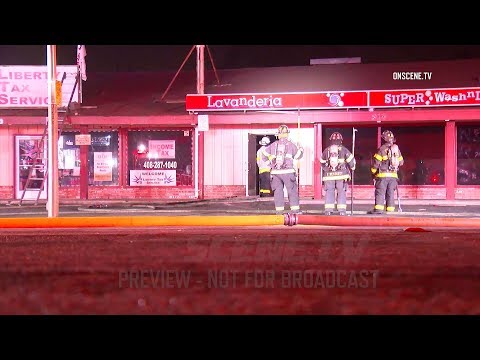 San Jose: Fire Chars Strip Mall Laundromat