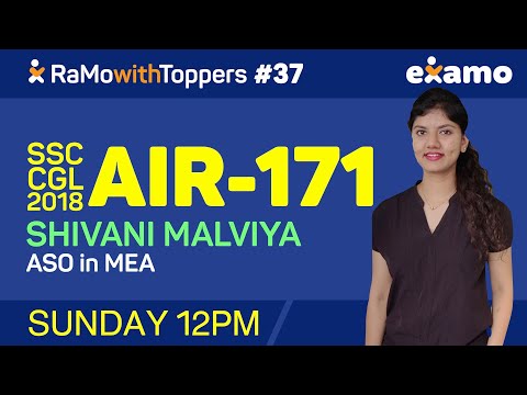 RwT E37 - Shivani Malviya AIR 171 (SSC CGL 2018) Full Interview with RaMo Sir