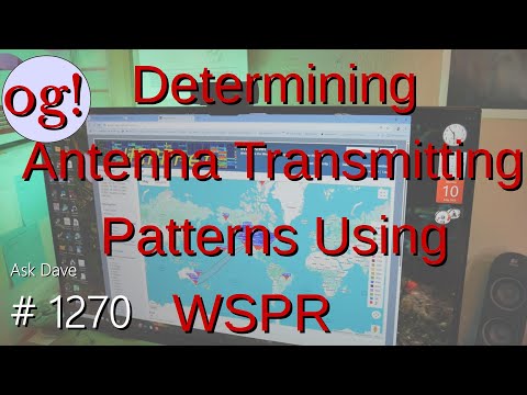 Determining Antenna Transmitting Patterns Using WSPR (#1270)