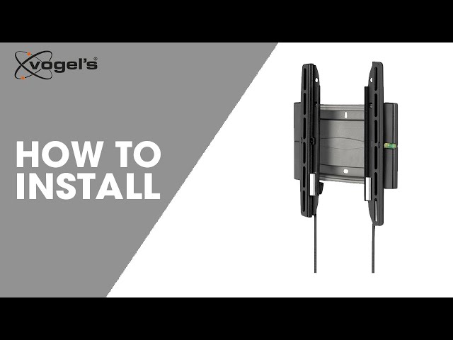 How To install EFW 8105, 8206, 8305 and  8405 | wall mount | Vogel's
