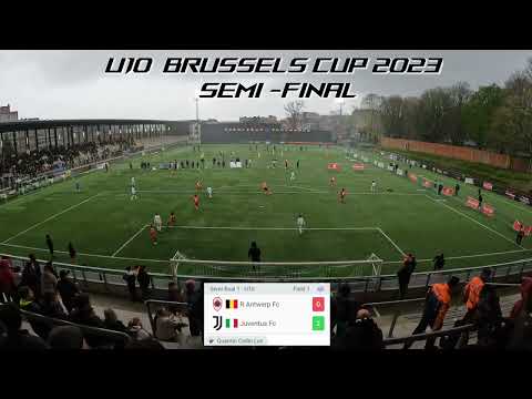 Brussels Cup 2023 | U10 | semi - Final | Juventus FC vs Royal Antwerp FC | Geofffroy De Maeyer