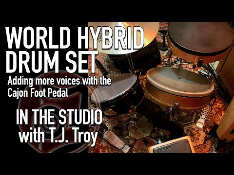 In the Studio #7 - Two-Drum Setups with Cajon Foot Pedal