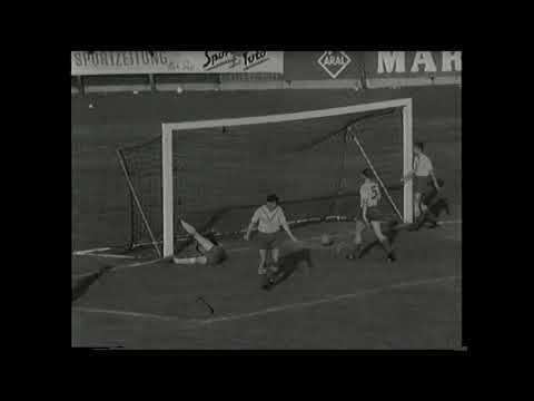 Ein Sieg vor 30.000 Zusehern auf der Hohen Warte: 1. Runde  Vienna - Rapid 2:4 (1:2)  26. 8. 1961