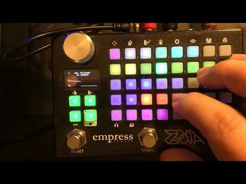 Empress ZOIA tutorial:  "Pitch-tracked synths"