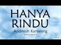Download Lagu Andmesh Kamaleng - Hanya Rindu Karaoke Mp3 Free