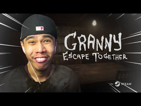 ME, NAIM AND ABE DOMO WANT TO SMACK GRANNY !!! | GRANNY ESCAPE TOGETHER