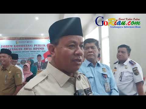 VIDEO: Forum Konsultasi Publik Ranwal RPJMD Kuansing 2025 - 2029