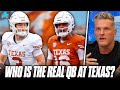 People Are Saying There Is No QB Controversy At Texas... | Pat McAfee Reacts