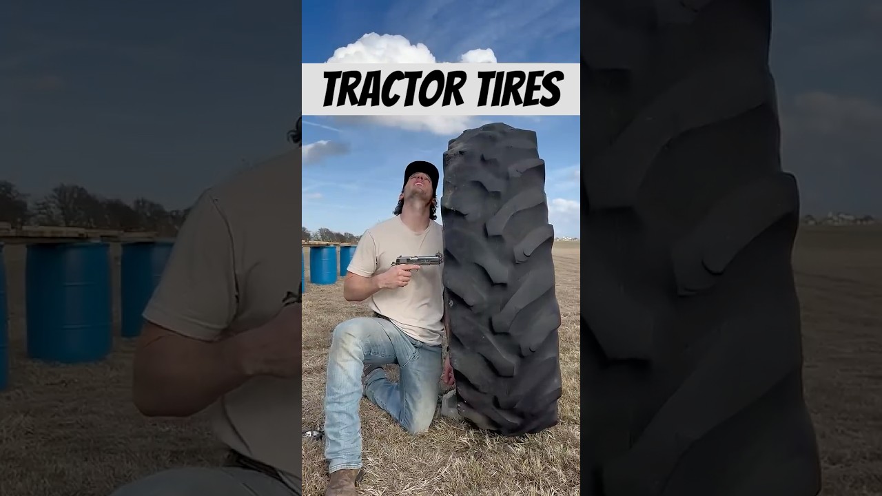 Are tractor tires bulletproof?