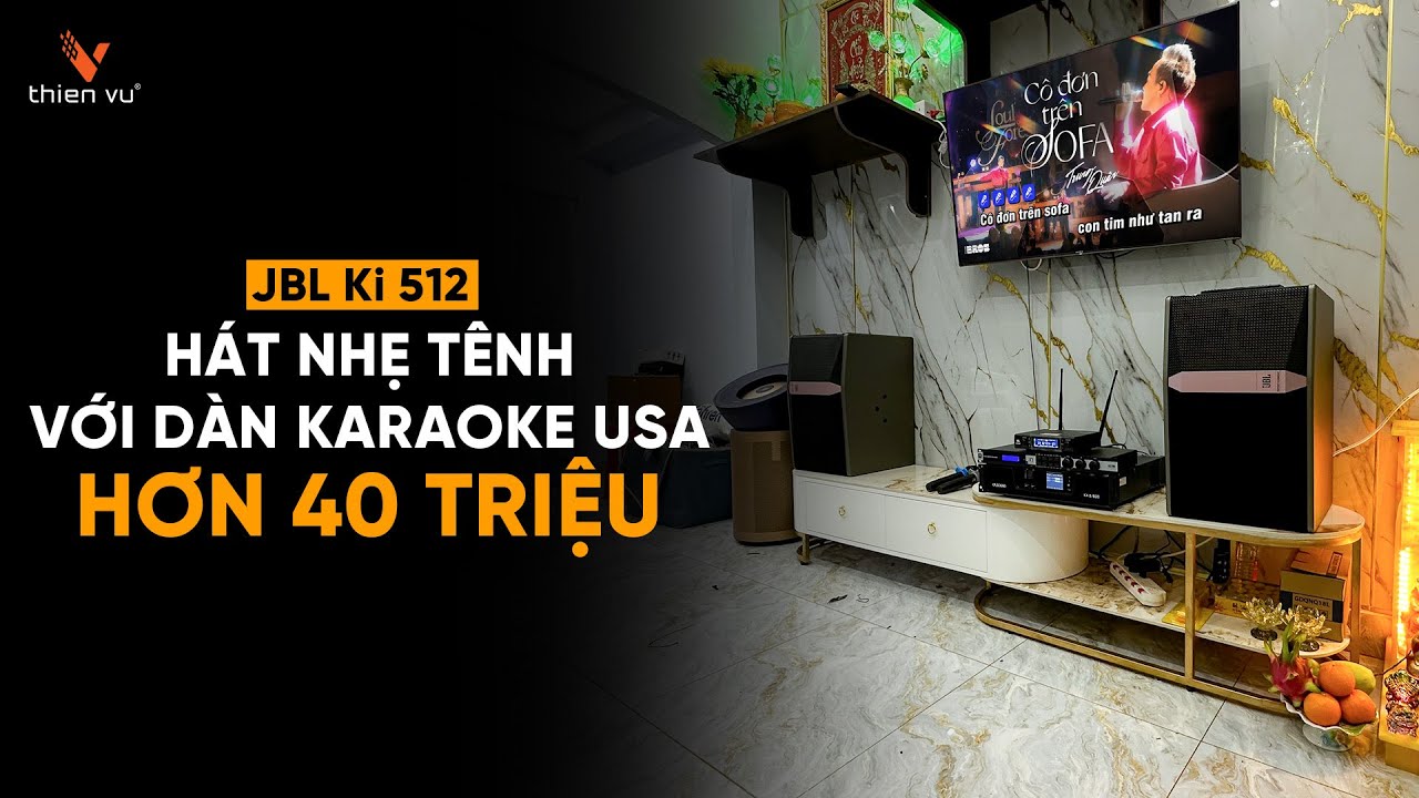 video Loa Karaoke JBL KI512 Chính Hãng 0
