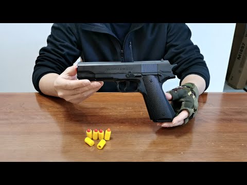 Best Colt M1911 Blowback Toy Gun 2022 - Automatic Shell Ejecting Pistol