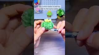 FuzzyTwist pipe cleaner, DIY Mini Pipe Cleaner Cactus, No Water Needed | Easy Chenille Stem Craft