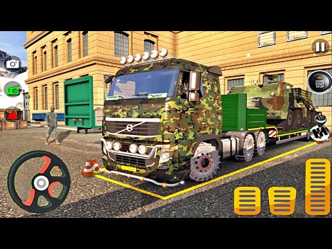 Army Truck Driving Cargo Truck Delivery 3D - Best Android Gameplay