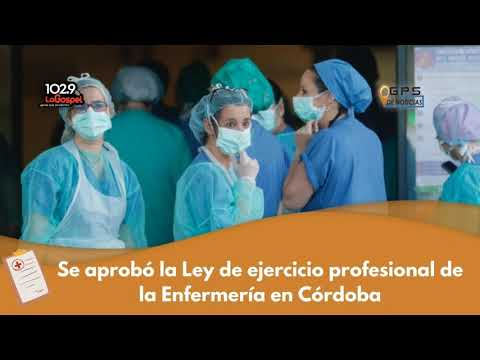 Sancionaron la Ley de ejercicio profesional de la Enfermería en Córdoba