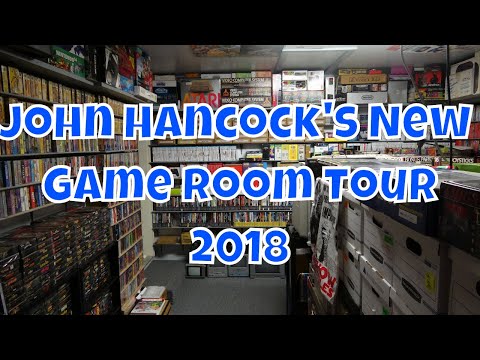 John Hancock's New Game Room Tour 2018