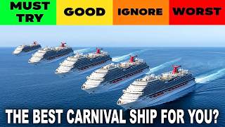 8 Carnival Cruise Ships Ranked by Value – Which Ship Gives the BEST Deal?