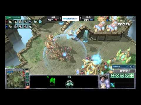 [0420]Brown(SKT) vs. Taeja(EG-TL) PvT 2SET Whirlwind -Starcraft2,esportstv,SPL