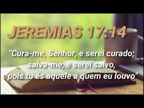 Heal me, Lord, and I will be healed! (Jeremiah 17:14)