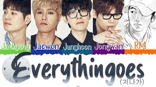 🕑 RM (알엠) Ft. NELL (넬) - Everythingoes (지나가) [Color Coded Lyrics Han|Rom|Esp] 🕑