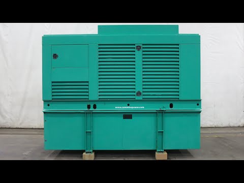 Cummins DFCB 300 kW diesel generator, NTA-855-G2 engine, 326 Hrs, Yr 2000 - CSDG # 4598