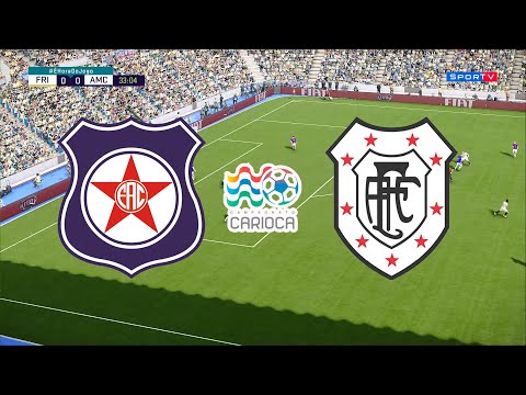 FRIBURGUENSE X AMERICANO- SELETIVA - CAMPEONATO CARIOCA 2020 – 11/01/2020 - PES 2020