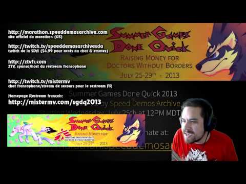 Summer Games Done Quick 2013 - restream FR - vidéo de présentation