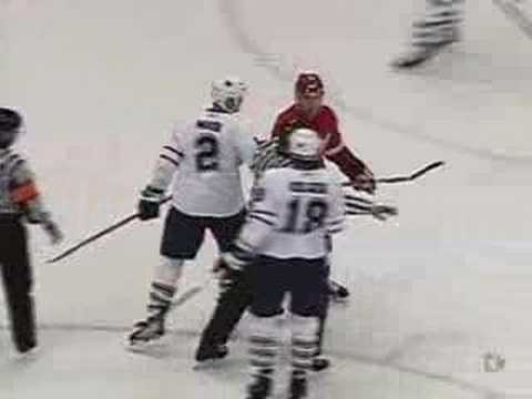 Leafs-Wings preseason (29.sep.2007)