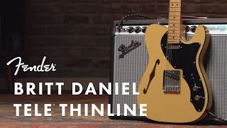 Video thumbnail for Britt Daniel Tele Thinline: In-Depth Look | Artist Signature Series | Fender by Fender