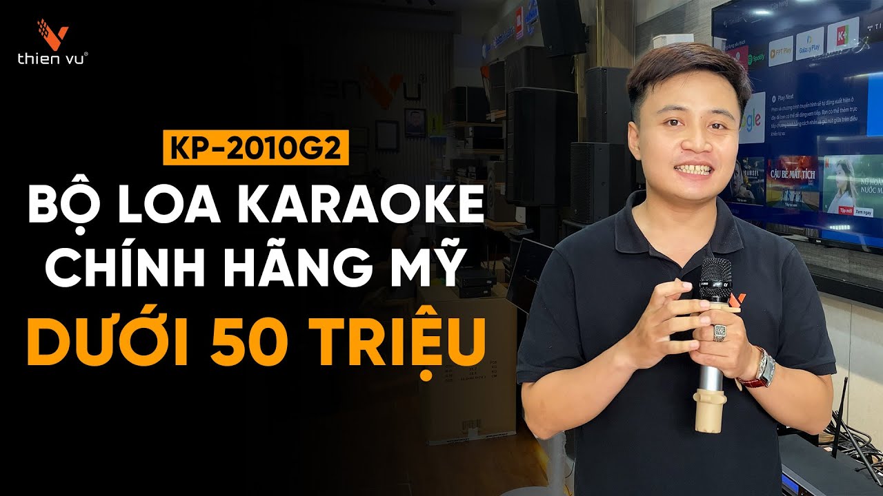 video Bộ Dàn Loa Karaoke Gia Đình JBL KP2010G2 TVA 442022 0