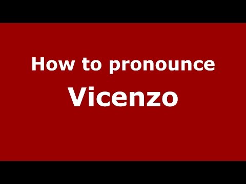 How to pronounce Vicenzo (Spanish/Argentina) - PronounceNames.com