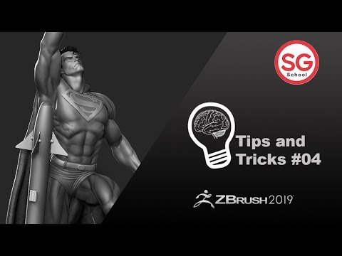 Tips and Tricks #04 Zbrush 2019 - Quick  render