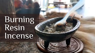 Burning Resin Incense (Quick How-To)