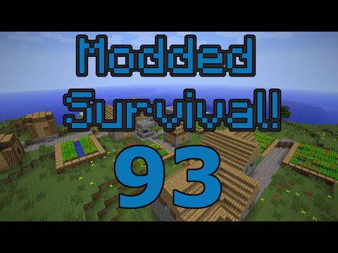Minecraft- Modded LP [Ep 93] Stealing a Village!
